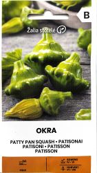 Squash Patisson Patty Pan Okra Seeds